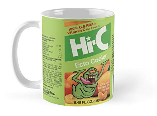 hic ecto cooler - Blade South Mug Ghostbusters Hi-C Ecto Cooler Mug - 11oz Mug - Features wraparound prints - Made from Ceramic - Best gift for family friends