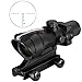4x32 Scope Red Fiber Black (Optic Scope)