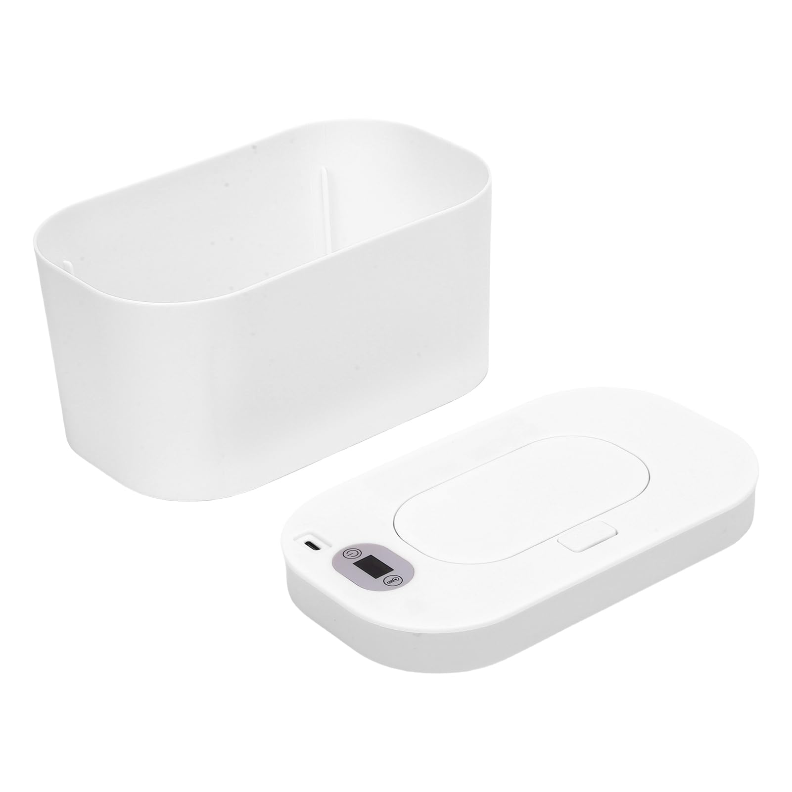 Chauffe-Lingettes pour bébé, Distributeur Portable de Lingettes Humides pour bébé à Chauffage Rapide, Chauffe-serviettes Humides USB pour nouveau-né pour Maison, (Réglage de la température