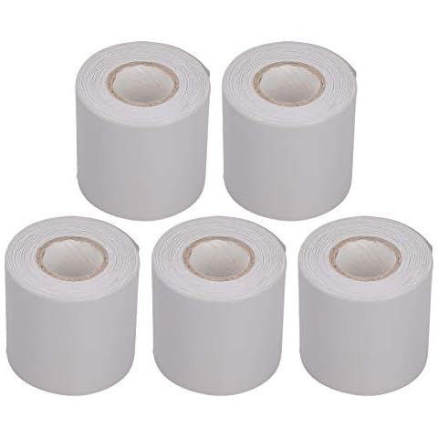 TOPINCN 5pcs Air Conditioner Pipe Tape, Pipe Wrap Tape PVC Tube Protective Tape Portable Wrapping Tapes Insulation Tape for AC Air Conditioner Sealing 6cm/2.4in Width (grey) Cover
