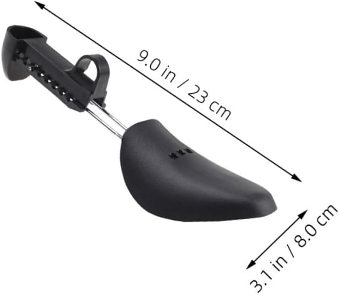 Adjustable Shoe Stretcher and Shoe Tree for Men – Plastic Expander and Shaper Support for Sneakers and Boots Wide Feet Insert to Prevent Deformation 8 Pairs Set