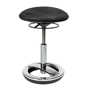 Topstar SU49BR0 Sitness Bob, ergonomischer Sitzhocker, Arbeitshocker, BürohockermitSchwingeffekt,Sitzhöhenverstellung…