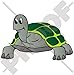 Tortue Reptile de Tortue Terrestre, 130mm Vinyl Sticker, Autocollant