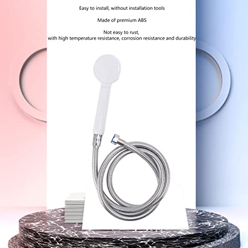 Cabezal de ducha portátil Tyenaza blanco ABS miniatura 5