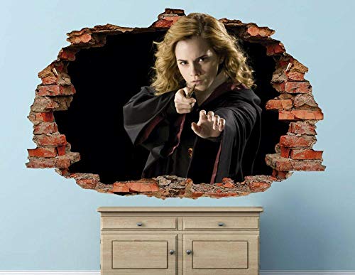 BAOJIAN Pegatinas de pared Etiqueta de la pared vinilo de la etiqueta de la pared del arte 3d destrozado