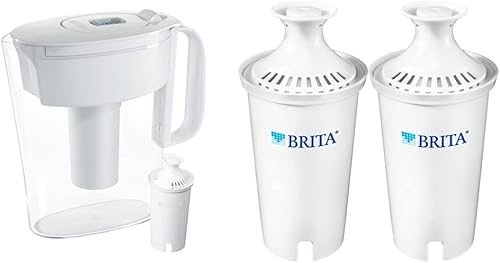Miniatura 1 de Brita Jarra de filtro de agua para grifo y agua potable, filtro de agua blanco y estándar, filtros de repuesto estándar para jarras y dispensadores,