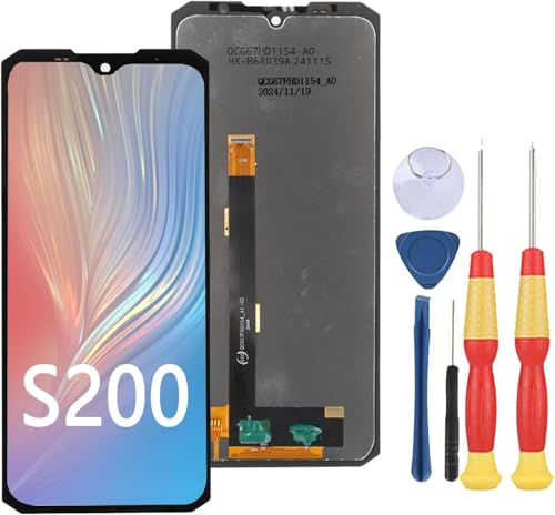 SiuVorZhi LCD Display Compatible with DOOGEE S200 LCD Display Touch Screen Assembly Repair Replacement Parts with Tools..