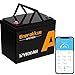 Produktbild Enerakkus 100ah 12v Batterie Bluetooth LiFePO4 Lithium-Akku, Tiefzyklus 12V 100Ah Lithium-Batterie mit integriertem 100A-BMS, Batterie geeignet für Trolling-Motor Akku, Solarbatterien, Wohnmobilen