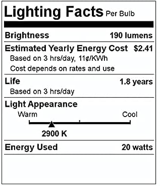Miniatura 2 de Satco Bombilla S4614 G9 con acabado claro, 1.56 pulgadas, transparente