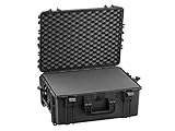 Alta calidad Velleman HC540SH245 Maleta Rígida con Espuma Alveolar, Negro, 594 x 473 x 270 mm