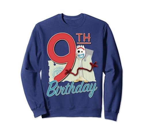 Sweatshirt Toy Story 4 Forky 9 ans idéal pour fêter son anniversaire à l'école ou en famille