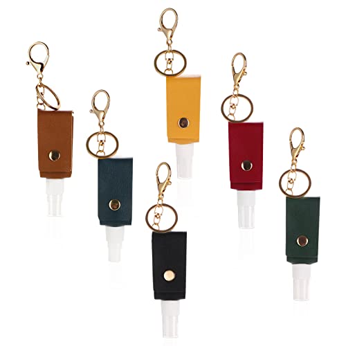 Vaporisateur de voyage vide haut de gamme en cuir fin LELE LIFE avec finitions métalliques
