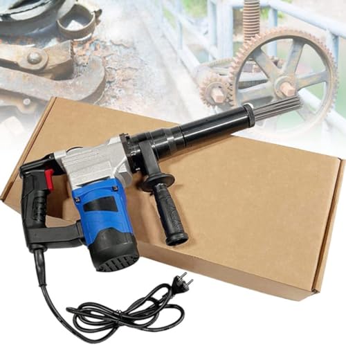 Scrostatore Elettrico Ad Aghi Scalpello a getto pneumatico da 1100 W ad alta potenza di livello industriale, pistola per la rimozione della ruggine, scalpelli a getto per la rimozione di rug