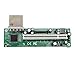 Sintech PCI-E Express 1X to PCI 32bits Adapter with Flex Cable (with Black SATA Power)