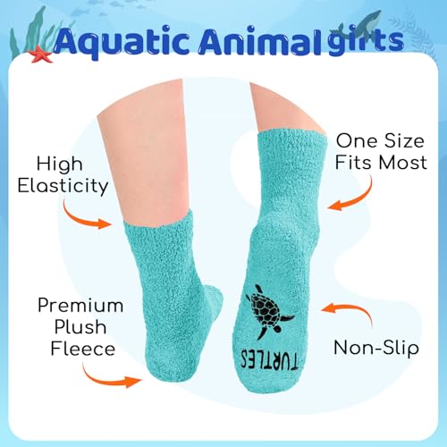 Image of HAPPYPOP Animal Socks for Women - Turtle Jellyfish Gifts Pigs Socks Horses Octopus Gift