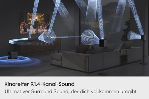Samsung HW-Q935GH Q-Series 9.1.4-Kanal Surround-Soundbar für Fernseher
