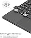SENGBIRCH Bluetooth Touchpad Tastatur Leicht und schlank für iOS iPad 11. A16/10. 10.9, iPad Pro/Air/mini, Mac, Android Tablet Samsung Galaxy, Xiaomi Pad 7, Huawei, Honor, Lenovo, Schwarz