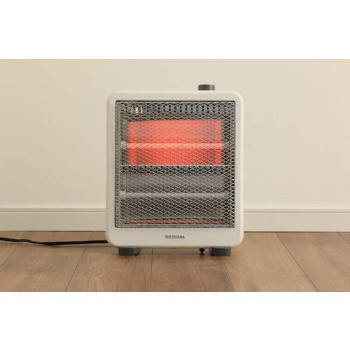 Amazon | アイリスオーヤマ 電気ストーブ 省エネ ミニ 小型 軽量