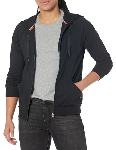 Paul Smith Sudadera con Capucha para Hombre Artist Stripe, Negro, Medium
