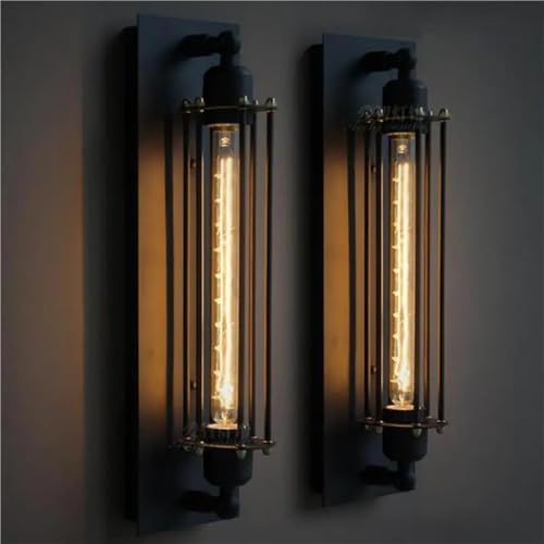 Éclairage LED intérieur style rétro industriel en fer pour restaurant - 5