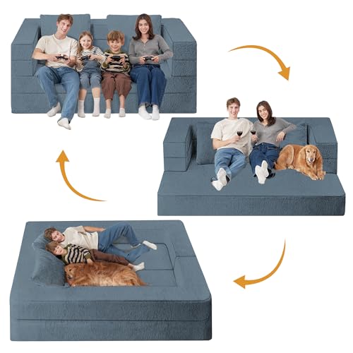Luxury Velvet Sofa Bed Convertible