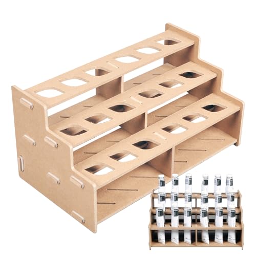Support de tubes en bois pour organiser votre studio d'art et vos séances créatives - 2