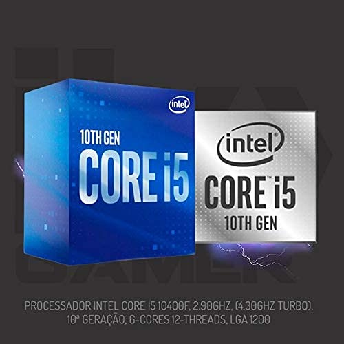 Computador Gamer Fácil Asus Intel Core i5 10400f 10ª geração 4.30 Ghz 16GB DDR4 GTX 1650 4GB DDR6 HD
