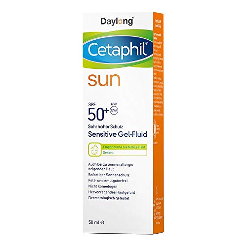 Cetaphil Sun Daylong 50+ Sensitive Gel Fluido Cara 50 ml Gel