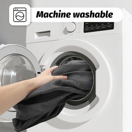 Umllpet Sitzsack XL, Sitzsäcke Tropfenform nur Bezug (ohne Füllung), Bean Bag Chair für Erwachsene Kinder, Gaming Sitzsack für Wohnzimmer Kinderzimmer Sofa Outdoor Deko, 100x120cm (Dunkelgrau)