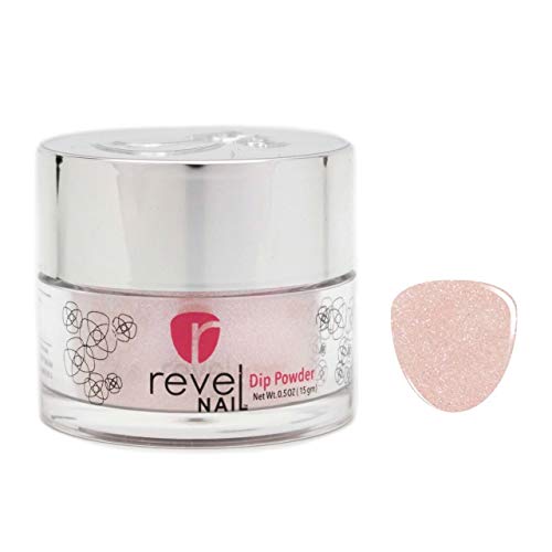 Revel Dip Powder 1oz Starter Kit with 3 Liquid Bottles - D105 Lovely