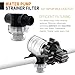 Smaeti Transparent Design 50 Mesh 304 Stainless Steel Scree Water Pump Strainer Filter Set Compatible with WFCO and Shurflo Pumps
