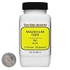 Magnesium Oxide [MgO] 98.5% USP Food Grade Powder 3 Oz in a Bottle