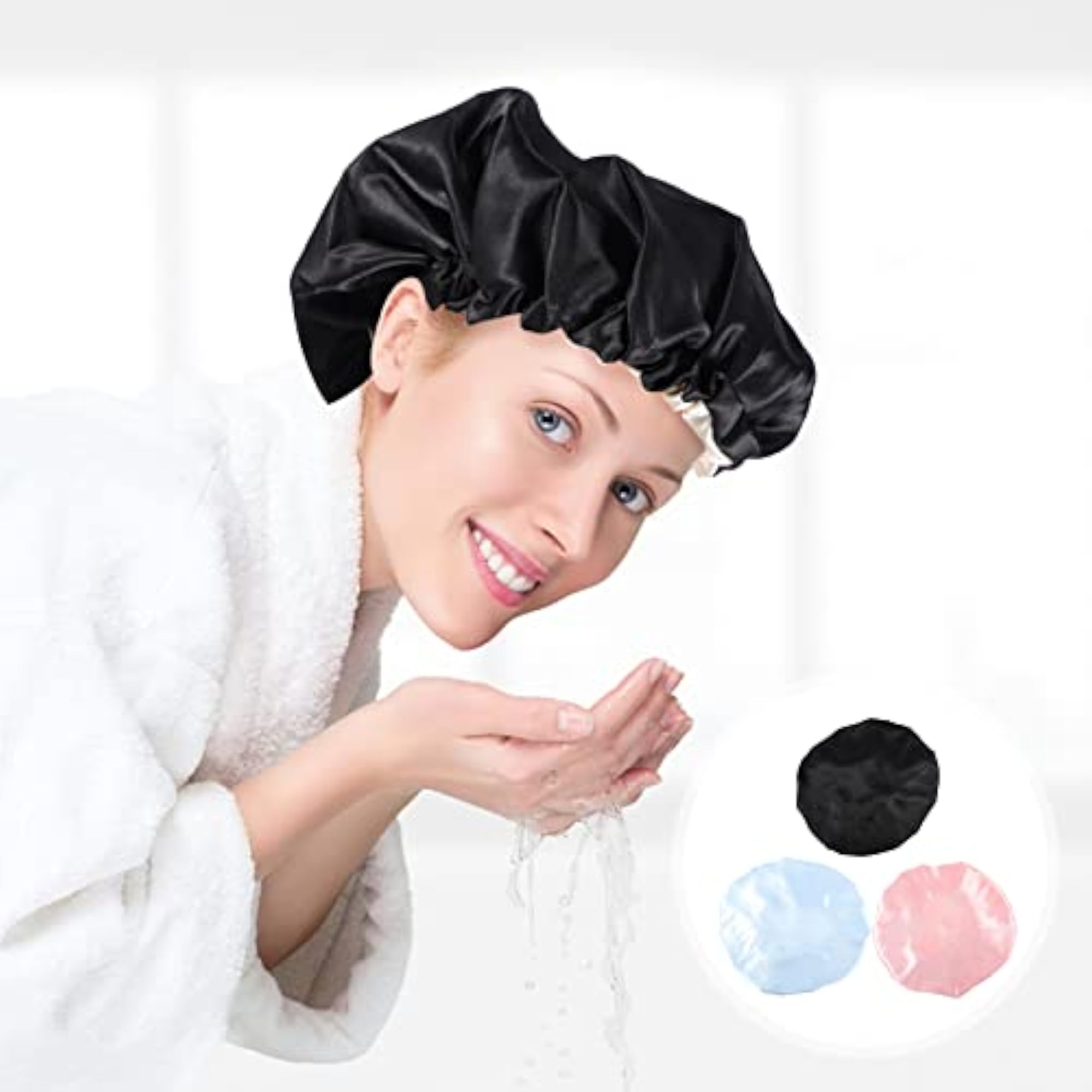 2pcs Loofah Sponges Bath Wipes