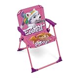 Ocupa poco espacio, es plegable, decora cualquier ambiente infantil, es resistente y segura. Los niños disfrutarán utilizándola.