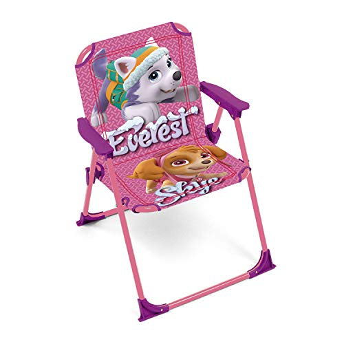 ARDITEX PW9551 La Patrulla Canina Niña Silla Plegable Tejida para niños 38 x 32 x 53 cm