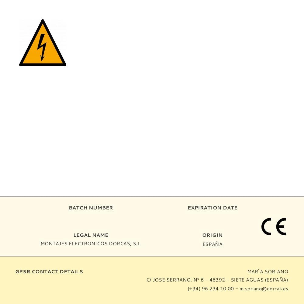 Dorcas 5222D5085 - Cerradura Electromec Duo Aguja 50