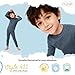 City Threads Kids Thermal Underwear Set Made in USA Sensory Friendly Kids Long Johns, Thermal Set for Boys Base Layer for Ski