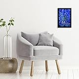 Americanflat A4 Picture Frame in Black - Engineered Wood with Shatter Resistant Glass - Horizontal and Vertical Formats for Wall and Tabletop - 21x29.7 cm - Image 9