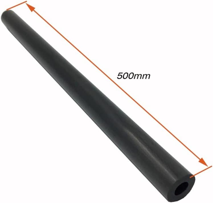 10pcs Carbon Fiber Tube, Hollow Tubes Carbon Pipe Carbon Fiber Rod Kite Model (Size : 10PCS 8x6x500mm)