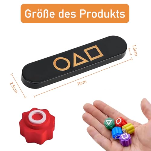 Xsybegdlk Gonggi Korean Game, Traditionelles Koreanisches Spiel, Gonggi Game Set für Alle Altersgruppen Hand-Auge Koordinationstrainingsspielzeug, Familienaktiv