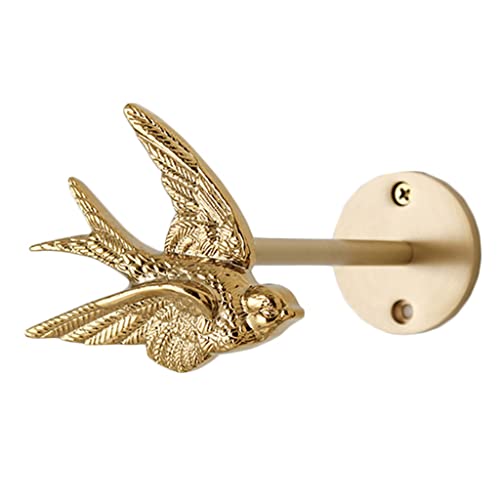 shenzuyang Schlucken Vorhang Holdback Vorhanghalter Home Decor Messing Wandhaken Fenster Swag Inhaber Metall Vorhang Raffbacks Cover