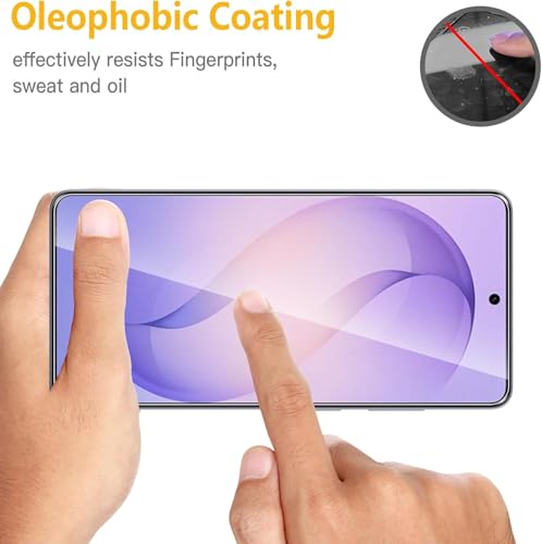 Image of FabeKeee Borderless Military-Grade Gorilla Tempered Glass for Samsung Galaxy S26 (Transparent) Case Friendly Full Screen Coverage with Installation Kit, Pack of 2