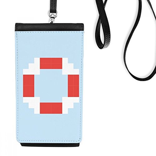 Bourse en cuir suspendu pour smartphone et porte-monnaie Pixel Buoy