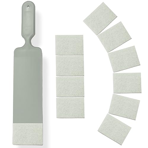 Window-Tint-Tools-Long-Handle-Bulldozer-Squeegee-with-Felts Window Tint Tools Long Handle Bulldozer Squeegee with Felts - Image 1