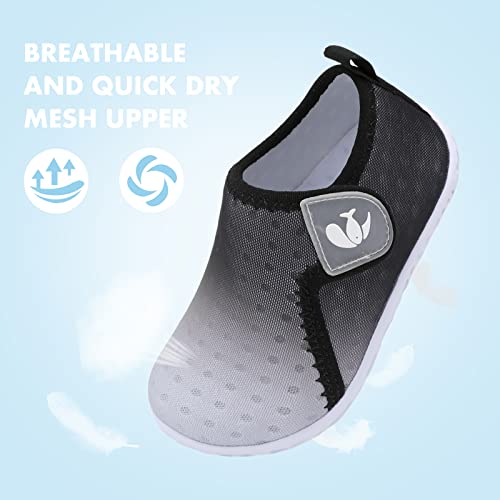 Image of FEETCITY Baby Boys Girls Water Sport Shoes Barefoot Kids Aqua Socks Quick-Dry Beach Swim Pool Shoes