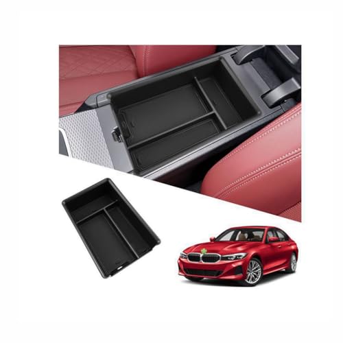 Ruiya 2026 430i/M440i/M4/330i/330i xDrive Center Console Organizer for 3 Series & 4 Series Accessories Console Organizer Compatible with (2019~2026) BMW 430i/M440i/M4 & (2023~2026) 330i/330i xDrive
