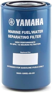 YAMAHA 2006+ F150 F175 Outboard Oil Change Kit 10W-30 4M In-Line Fuel Filter Boat Mount Fuel Water Separator Full Size Gear Lube Lower Unit Gaskets Gearcase Maintenance Kit