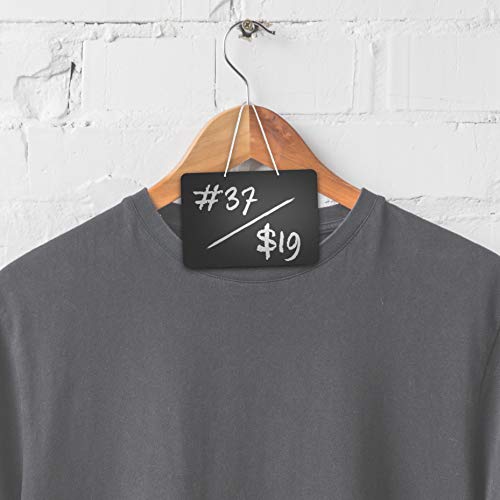 Set Of 10 Hanging Small Chalkboard Signs 3X4 Inches - Food Signs For Party Buffet, Mini Chalkboard Sign, Food Display Card, Kitchen Tabletop Chalkboards, Standing Menu Boards For Wedding #TOP3