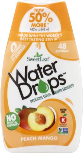 Sweetleaf 716123128483 Waterdrops, Peach Mango thumb #1