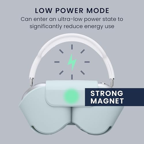 Housse AirPods Max kwmobile évite les rayures et active le mode veille - 4